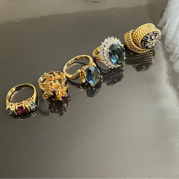 Jewelry - Vintage Jewelry Lot - Vintage Rings Lot - Women Jewelry